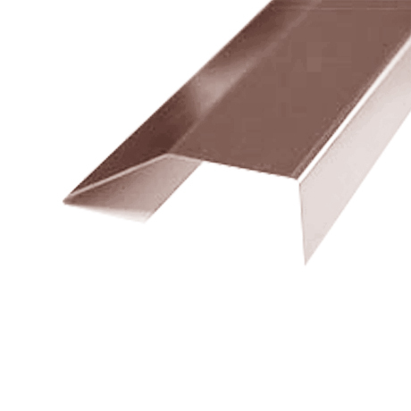 Хребтовая планка HLF.01 (ФАЛЬЦ) 30*30 мм L=2 м GreenCoat Pural Matt BT SSAB (Zn 275) матовый RR 29 - красный