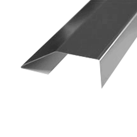 Хребтовая планка HLF.01 (ФАЛЬЦ) 30*30 мм L=2 м GreenCoat Pural BT SSAB (Zn 275) глянцевый RR 33 - черный