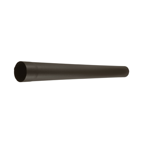Труба круглая L=1 м Aquasystem 150/100 мм МАТОВЫЙ RR 32- т.коричневый