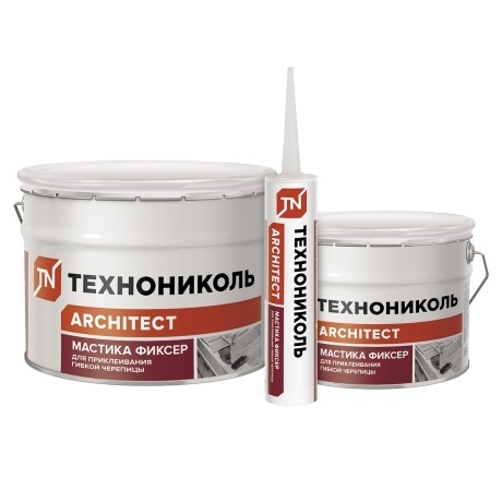 Мастика \"Фиксер\" ТЕХНОНИКОЛЬ SHINGLAS, емк. 10 л (12 кг)