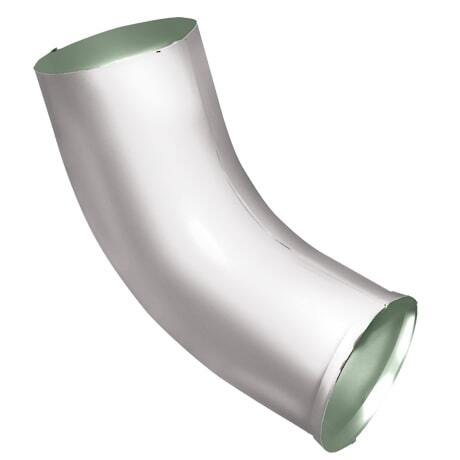 Отвод Optima 125/90 мм RAL 9003 - белый