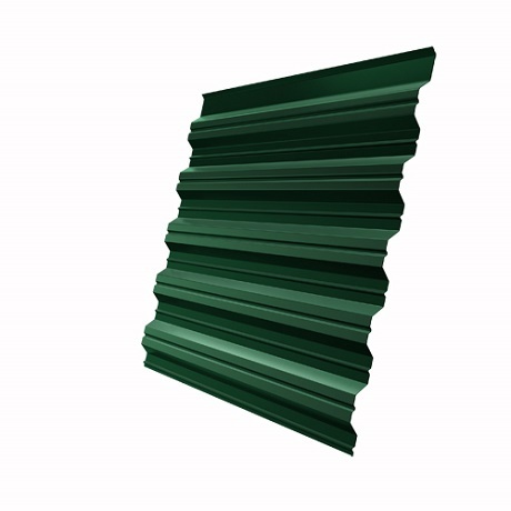 Лист 0,5 мм 1200*1060 Grand Line Профнастил HC35-R Satin (Zn 100-140) RAL 6005 - зеленый мох