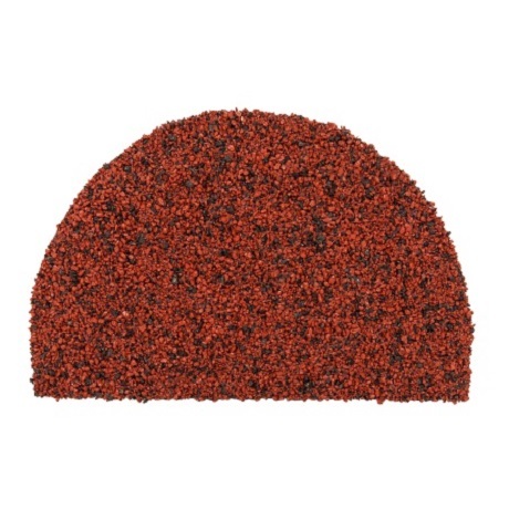 Заглушка конька полукруглого Luxard бордо