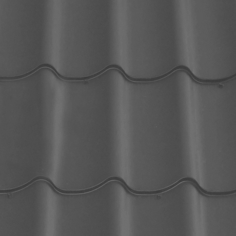 Лист 0,5 мм 3450*1180 Grand Line Металлочерепица Classic GreenCoat Pural BT (Zn 275) RR 23 - т.серый