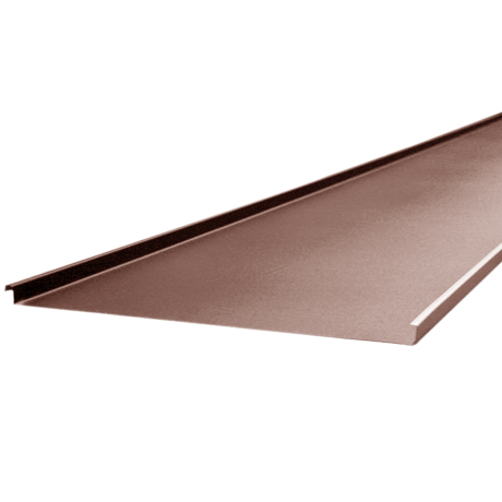 Картина 0,5 мм 2650*625 GreenCoat Pural Matt BT SSAB (Zn 275) матовый RR 29 - красный