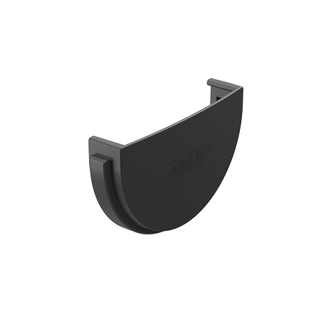 Заглушка желоба Docke Standard 120/80 мм графит