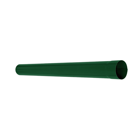 Труба круглая L=3 м Aquasystem 125/90 мм RAL 6005 - зеленый мох