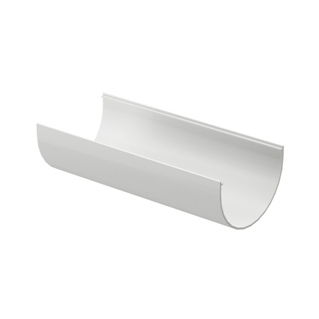 Желоб L=2 м Docke Standard 120/80 мм белый