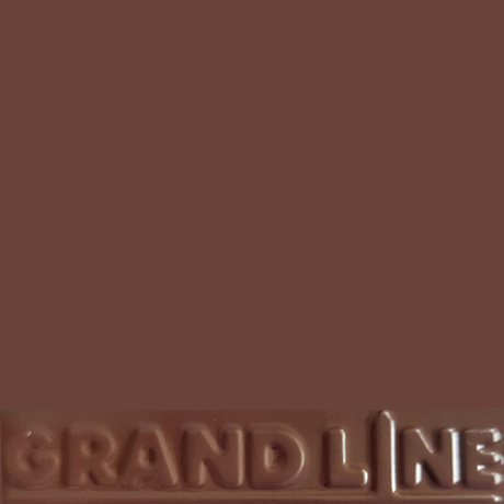 Плоский лист 0,5 мм (отмотка) 1250 мм Grand Line Satin (Zn 100-140) RAL 8017 - коричневый шоколад