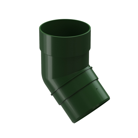 Колено 45 гр Docke Standard 120/80 мм зеленый