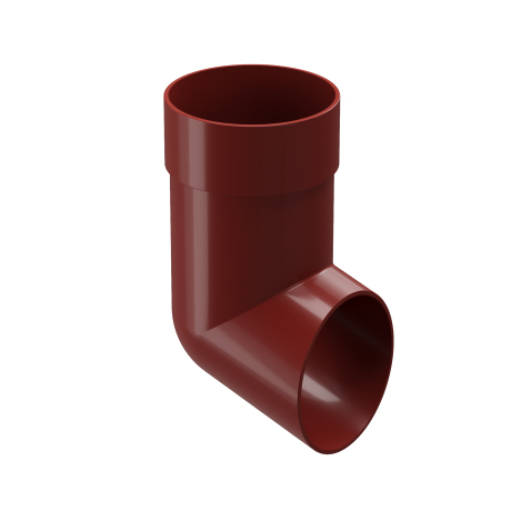 Отвод Docke Standard 120/80 мм красный