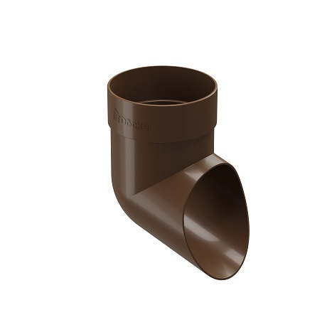 Отвод Docke Standard 120/80 мм светло-коричневый