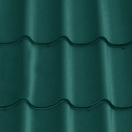 Лист 0,45 мм 2650*1180 Grand Line Металлочерепица Classic PE-полиэстер (Zn 60-100) RAL 6005 - зеленый мох