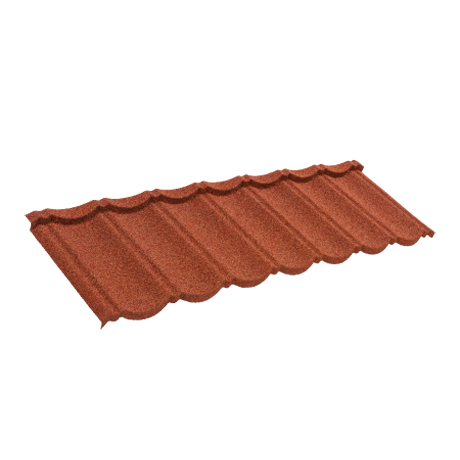 Композитная черепица 1350*415 мм Luxard Classic коралл