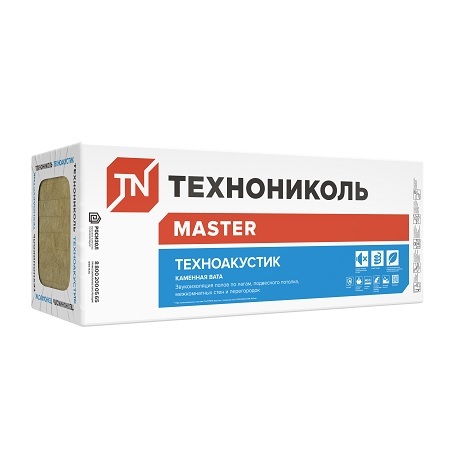 Утеплитель Техноакустик /ТЕХНОНИКОЛЬ/ (уп. 6 плит) 1200*600*100 (поставка на склад)