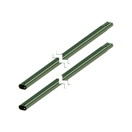 Комплект трубок снегозадерживающих L=3 м (2 шт.) ORIMA RR 11 - т.зеленый